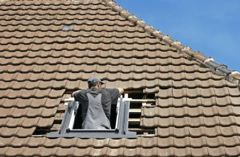 Pose de velux - Houdain